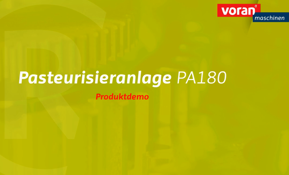 Pasteurisiergerät PA180